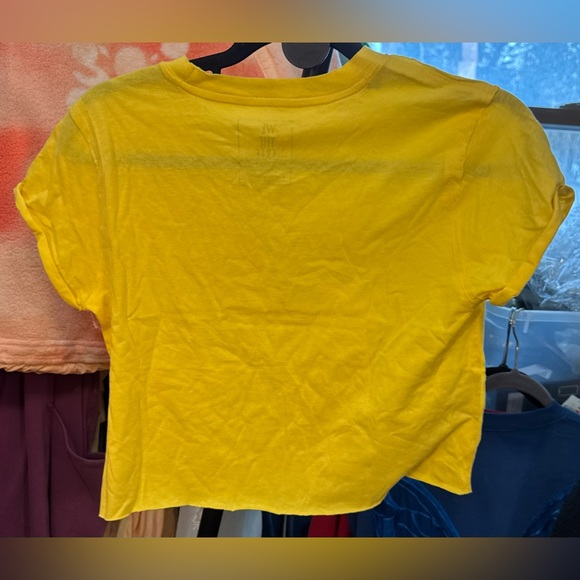 NWOT Free People We The Free The Perfect Tee - yellow sunflower - XS - Picture 6 of 7